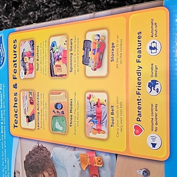 NWT Vtech Drill & Learn Toolbox - Picture 11 of 13